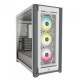 Корпус Corsair iCUE 5000X RGB белый/белый без БП ATX 3x120mm 4x140mm 1xUSB3.0 audio bott PSU