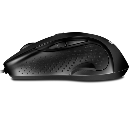 Мышь SVEN RX-113  (5+1кл. 800-2000DPI,  Soft Touch, каб. 1,5м, блист.) USB чёрная Sven RX-113 (SV-018733)