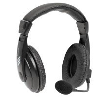 Defender Компьютерная гарнитура Gryphon 750U USB, черный, 1.8м кабель Defender Gryphon 750U USB (63752)