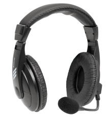 Defender Компьютерная гарнитура Gryphon 750U USB, черный, 1.8м кабель Defender Gryphon 750U USB (63752)