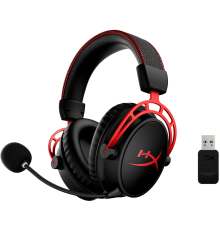 Наушники с микрофоном HyperX Cloud Alpha Wireless черный оголовье (4P5D4AA)