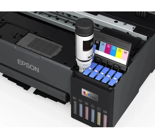 Принтер струйный Epson L8050 (A4, 6цв, 5760x1440dpi, 22чб/22цв ppm, СНПЧ, WiFi, USB) (C11CK37506)