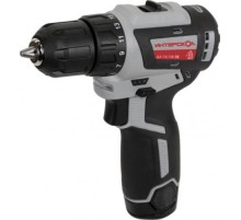 ИНТЕРСКОЛ  ДА-10/12В 38 МиниМАКС бесщеточная аккум. дрель-шуруповерт [757.2.2.45] { Li-ion, кейс, 2 аккум., 3,0Ач, ЗУ }