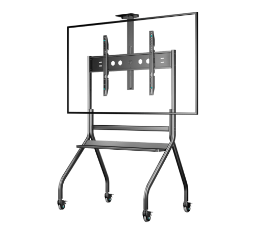 ONKRON стойка для телевизора с кронштейном 60"-120", мобильная, чёрная TS2080