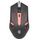 Мышка USB OPTICAL HIT MB-601 BLACK 52601 DEFENDER