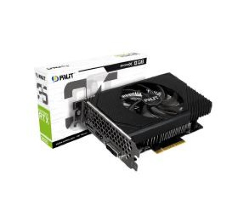 Видеокарта PALIT RTX3050 STORMX 8G (NE63050018P1-1070F V1) Видеокарта PALIT RTX3050 STORMX 8G (NE63050018P1-1070F V1)