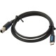 Кабель Vention USB 2.0 Type C M/BM - 1 м. Кабель Vention USB 2.0 CM/BM - 1 м (CQUBF)