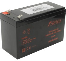 Батарея POWERMAN Battery CA1290, напряжение 12В, емкость 9Ач,макс. ток разряда 135А, макс. ток заряда 2.7А, свинцово-кислотная типа AGM, тип клемм F2, Д/Ш/В 151/65/94, 2.51 кг. Powerman CA1290/UPS (POWERMAN Battery 12V/9AH)
