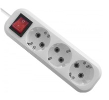 Defender Удлинитель L330 16 А, 7 м  [99361] выключатель, с заземлением