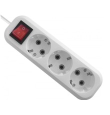 Defender Удлинитель L330 16 А, 7 м  [99361] выключатель, с заземлением