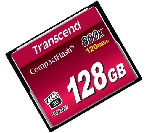 Карта памяти Transcend CompactFlash 800x (TS128GCF800)
