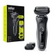Электробритва Braun 51-B4650cs,  синий и черный