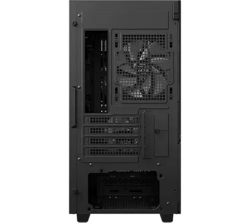 Корпус Deepcool CH360 без БП, боковое окно (закаленное стекло), 2x140мм ARGB LED вентилятор спереди и 1x120мм ARGB LED вентилятор сзади, черный, mATX (CH360)