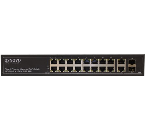 Коммутатор Osnovo SW-8182/L(300W) 5G неуправляемый Коммутатор Osnovo SW-8182/L(300W) 5G неуправляемый