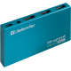DEFENDER USB (QUADRO) SEPTIMA SLIM USB 2.0, 7 порта, (с адап. 2А)