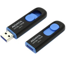 Флеш Диск A-Data 32Gb DashDrive UV128 AUV128-32G-RBE USB3.0 черный/синий