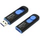 Флеш Диск A-Data 32Gb DashDrive UV128 AUV128-32G-RBE USB3.0 черный/синий