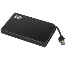 AgeStar 3UB2A14 BLACK USB 3.0 Внешний корпус 2.5" SATA AgeStar 3UB2A14 (BLACK) USB3.0, алюминий, черный, безвинтовая конструкция [10604]