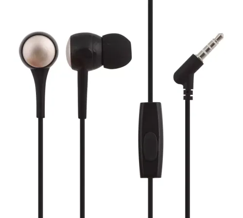 HOCO M19/ Наушники + микрофон/ Кнопка ответа/ 1.2м/ 3.5 mm jack/ Black
