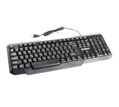 Exegate EX264084RUS Клавиатура Exegate LY-404, <USB, черная, 104кл, Enter большой> Color box Exegate EX264084RUS Клавиатура Exegate LY-404, <USB, черная, 104кл, Enter большой> Color box