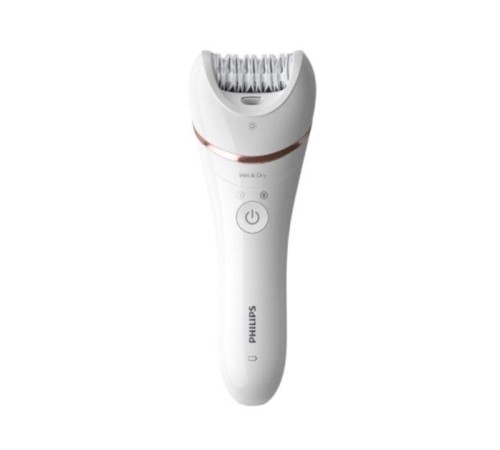 Эпилятор Philips BRE740/10 скор.:2 насад.:8 от аккум. белый
