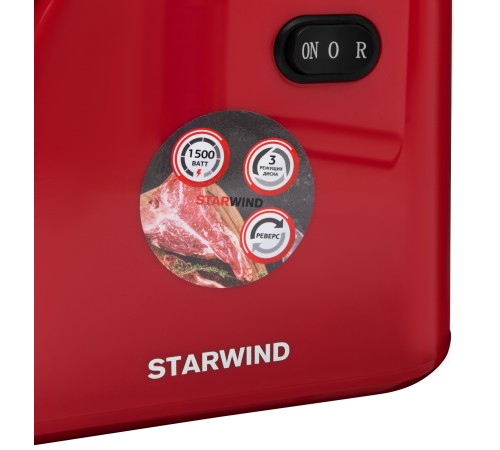 Мясорубка Starwind SMG3225 1500Вт красный Мясорубка Starwind SMG3225 1500Вт красный
