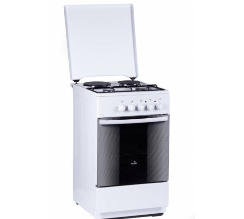 Плита Комбинированная Flama RK 2211 W белый реш.эмаль