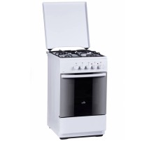 Плита Комбинированная Flama RK 23-101 W белый реш.эмаль