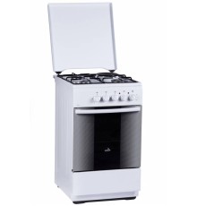 Плита Комбинированная Flama RK 23-101 W белый реш.эмаль