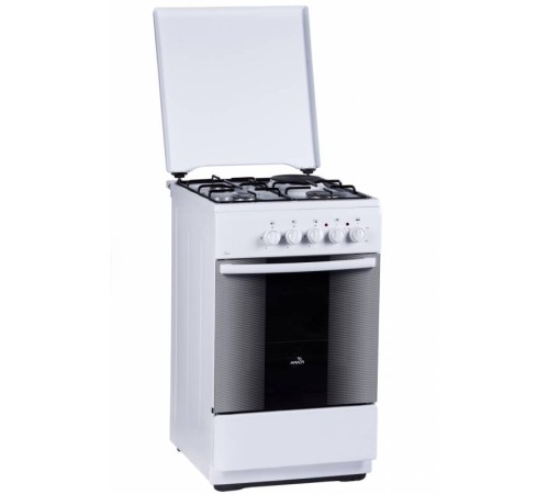 Плита Комбинированная Flama RK 23-101 W белый реш.эмаль Плита Комбинированная Flama RK 23-101 W белый реш.эмаль