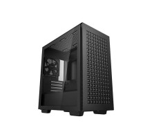 Корпус Deepcool CH370 без БП, боковое окно (закаленное стекло), черный, mATX (CH370)