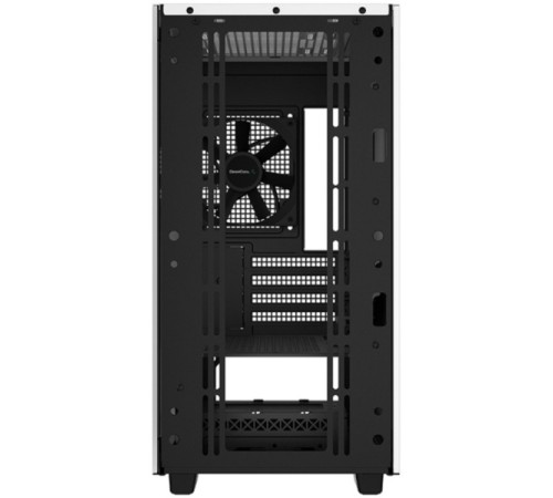 Корпус Deepcool CH370 WH без БП, боковое окно (закаленное стекло), белый, mATX (CH370 WH)