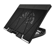 Охлаждающая подставка Zalman ZM-NS3000 Notebook Cooling Stand, Up to 17” Laptop, 200mm fan, 6 level angle adjustment (ZM-NS3000)