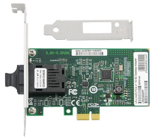 Сетевой адаптер PCIE 1GB 1000MBPS SINGLE LREC6230PF-SFP LR-LINK