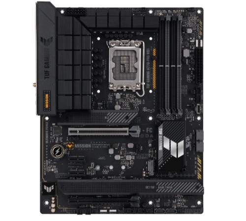 Материнская плата ASUS TUF GAMING H770-PRO WIFI, LGA1700, H770, 4*DDR5, HDMI+DP, 4xSATA3 + RAID, M2, Audio, Gb LAN, USB 3.2, USB 2.0, ATX; 90MB1D50-M0EAY0 (TUF GAMING H770-PRO WIFI)