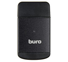 Устройство чтения карт памяти USB2.0 Buro BU-CR-3103 черный