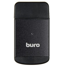 Устройство чтения карт памяти USB2.0 Buro BU-CR-3103 черный