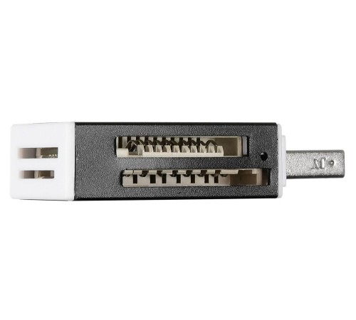 Устройство чтения карт памяти USB2.0 Buro BU-CR-3104 черный Устройство чтения карт памяти USB2.0 Buro BU-CR-3104 черный