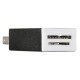 Устройство чтения карт памяти USB2.0 Buro BU-CR-3104 черный