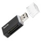 Устройство чтения карт памяти USB2.0 Buro BU-CR-3104 черный
