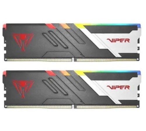 Память DDR5 2x16Gb 6400МГц Patriot PVVR532G640C32K Viper Venom RGB RTL PC5-49600 CL32 DIMM 288-pin 1.35В kit