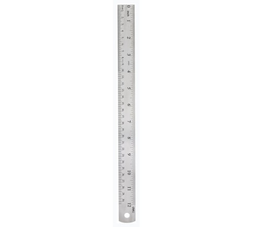 Линейка Deli Essential Metal 8463 сталь нержавеющая дл.30см ассорти