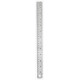 Линейка Deli Essential Metal 8463 сталь нержавеющая дл.30см ассорти