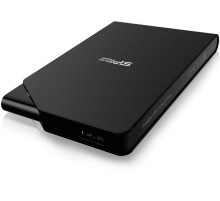 Жесткий диск Silicon Power USB 3.0 1Tb SP010TBPHDS03S3K S03 Stream 2.5" черный