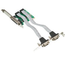 Контроллер PCI-E WCH382 1xLPT 2xCOM Ret