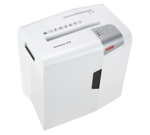 Шредер HSM ShredStar S10-6 (секр.Р-2)/ленты/12лист./18лтр./скрепки/скобы/пл.карты/CD Шредер HSM ShredStar S10-6 (секр.Р-2)/ленты/12лист./18лтр./скрепки/скобы/пл.карты/CD