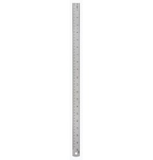 Линейка Deli Essential Metal 8464 сталь нержавеющая дл.50см ассорти