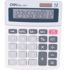 Калькулятор настольный Deli E1217 в ассортименте 12-разр.