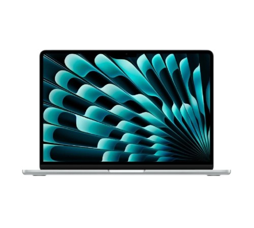 Apple MacBook Air 13-inch 2025 [MW0X3PA/A] (КЛАВ.РУС.ГРАВ.) Silver 13.6" Liquid Retina {(2560x1600) M4 10C CPU 10C GPU/16GB/512GB SSD/рекоменд.переходник 11007065} (A3240)