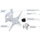 Кронштейн для телевизора Kromax ATLANTIS-40 белый 22"-65" макс.40кг настенный поворот и наклон